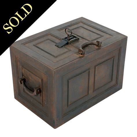 antique strong box products for sale 